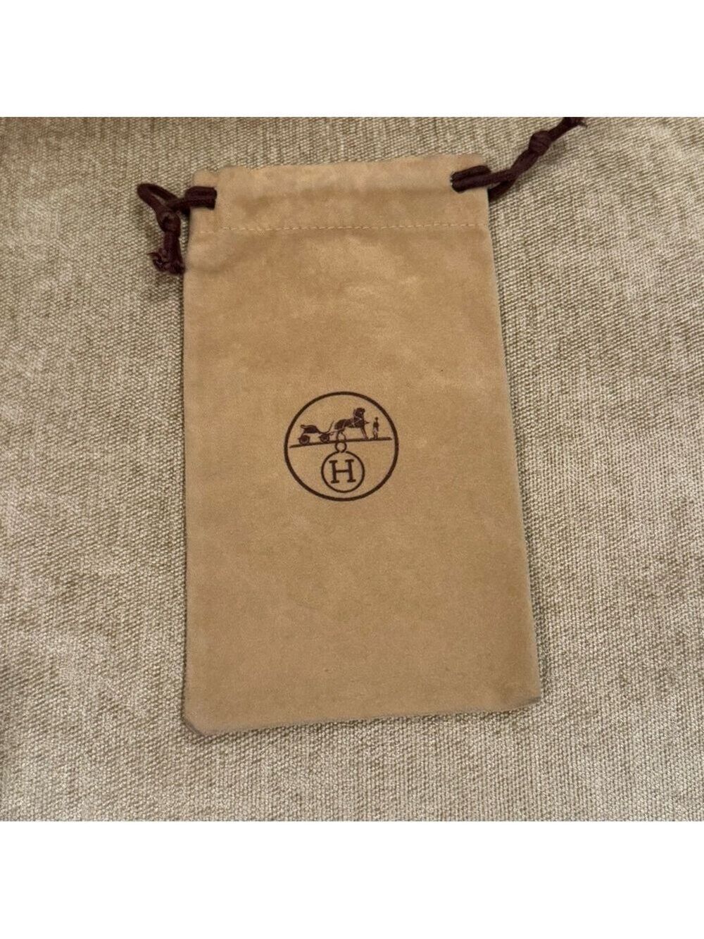Hermes Dust Bag/Eye Glass Holder